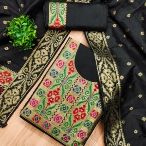 Premium Ikkat Silk Dress Material Collection - Image 3