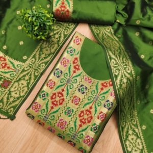 Premium Ikkat Silk Dress Material Collection - Image 8