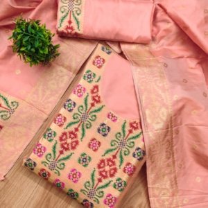 Premium Ikkat Silk Dress Material Collection