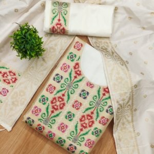Premium Ikkat Silk Dress Material Collection - Image 15