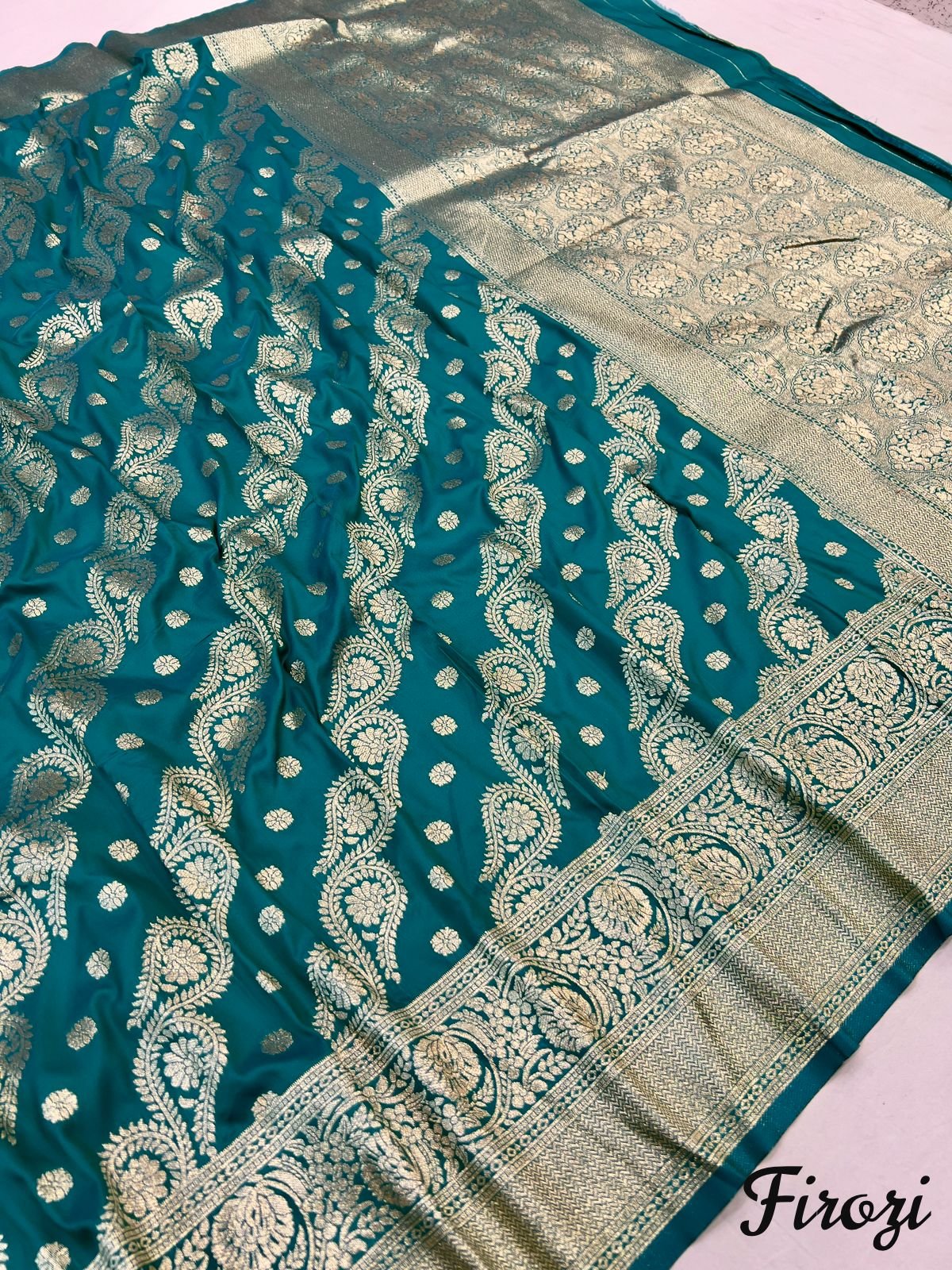 Auspicious Banarasi Silk Saree - Image 7