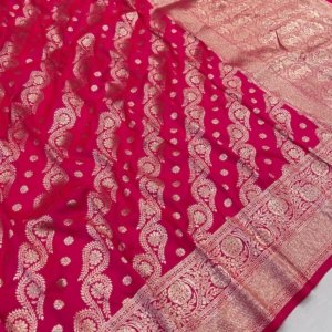 Auspicious Banarasi Silk Saree