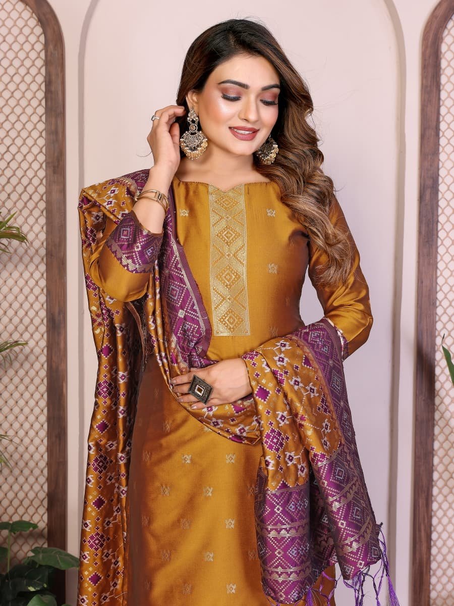 Premium Patola Silk Suit Collection - Image 6