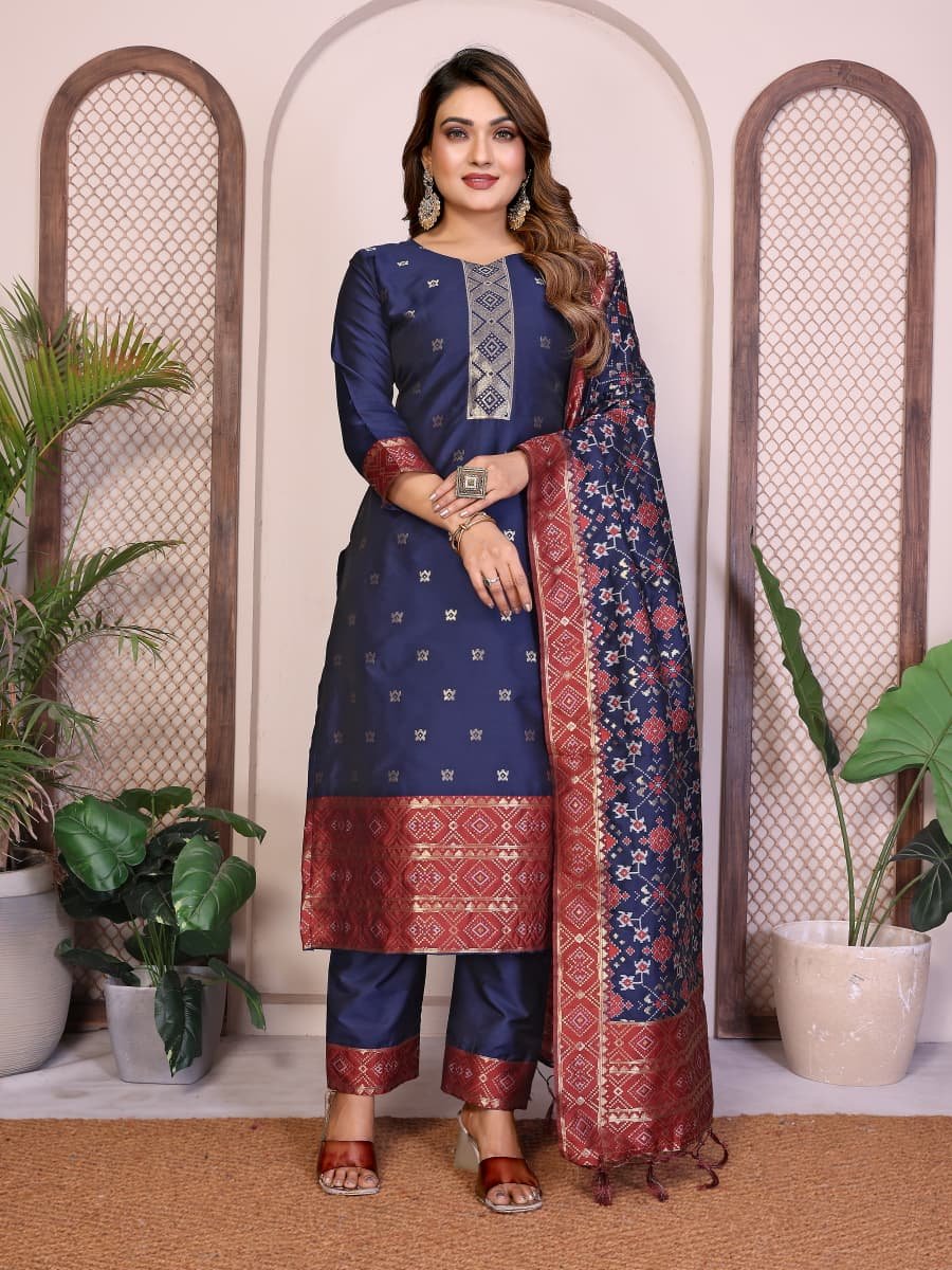 Premium Patola Silk Suit Collection - Image 3