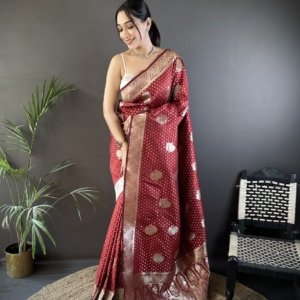 Festive Zari Banarasi Silk Saree