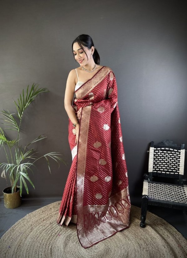 Festive Zari Banarasi Silk Saree