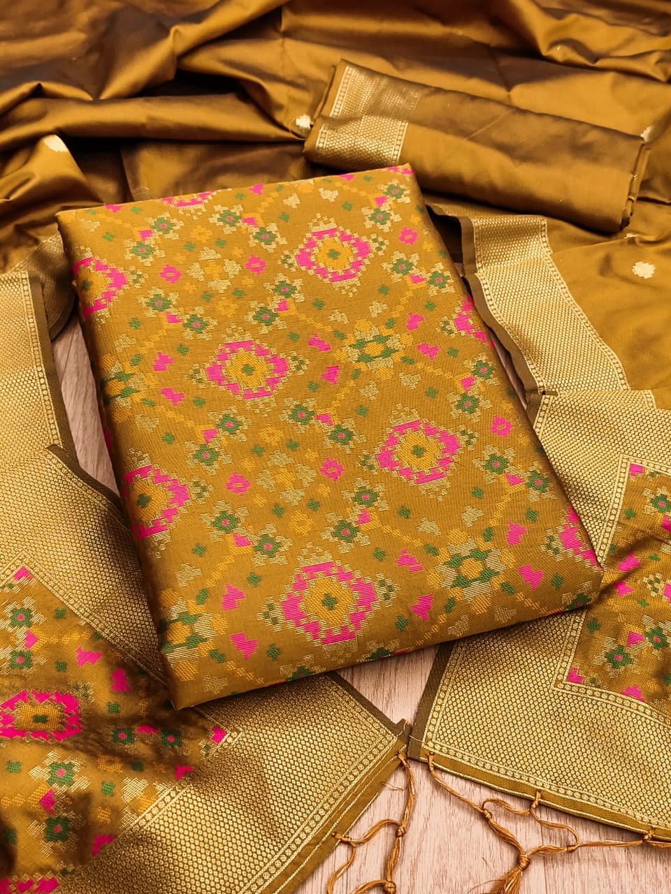 Premium Patola Silk Suit Collection - Image 13