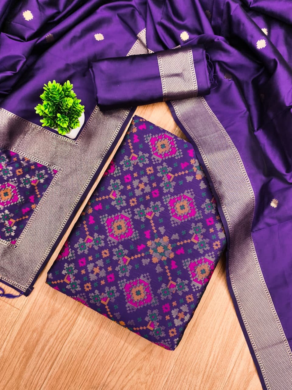 Premium Patola Silk Suit Collection - Image 4