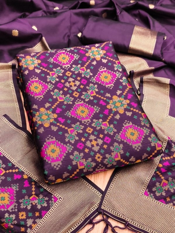 Premium Patola Silk Suit Collection