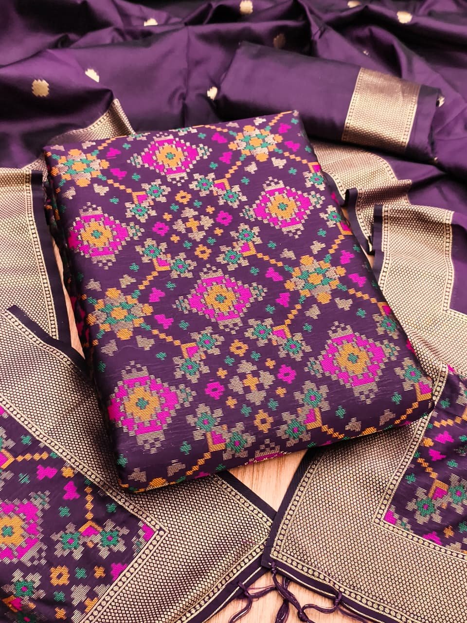 Premium Patola Silk Suit Collection - Image 9