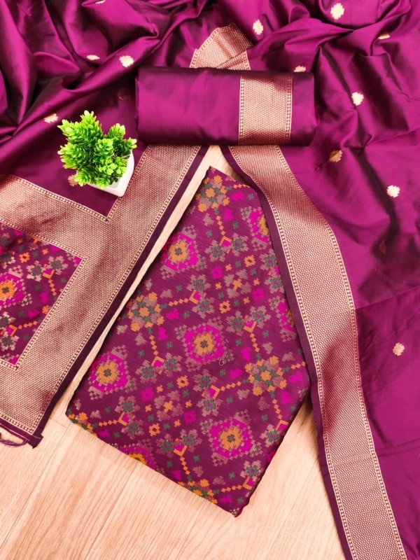 Premium Patola Silk Suit Collection