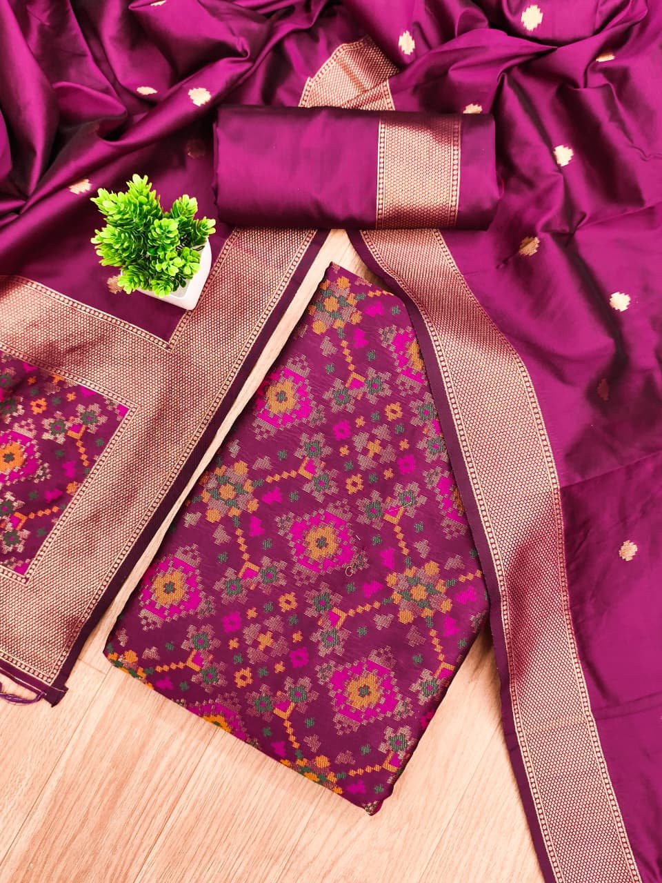Premium Patola Silk Suit Collection - Image 5