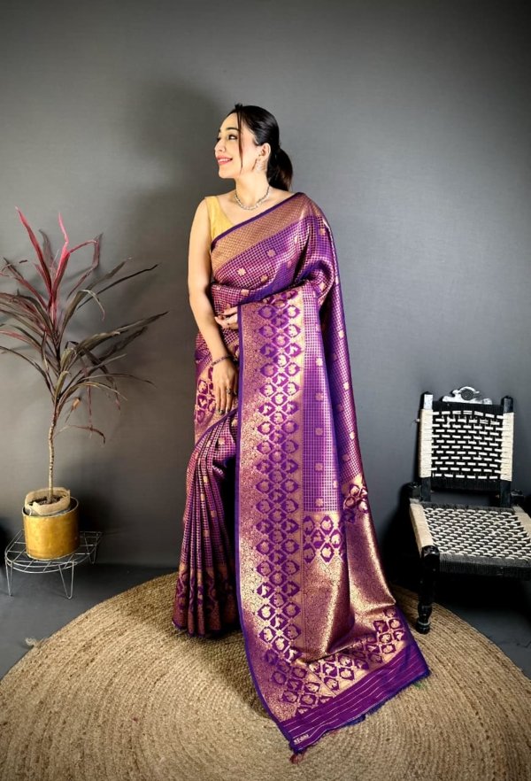 Ioniq South Pattu Banarasi Silk Saree