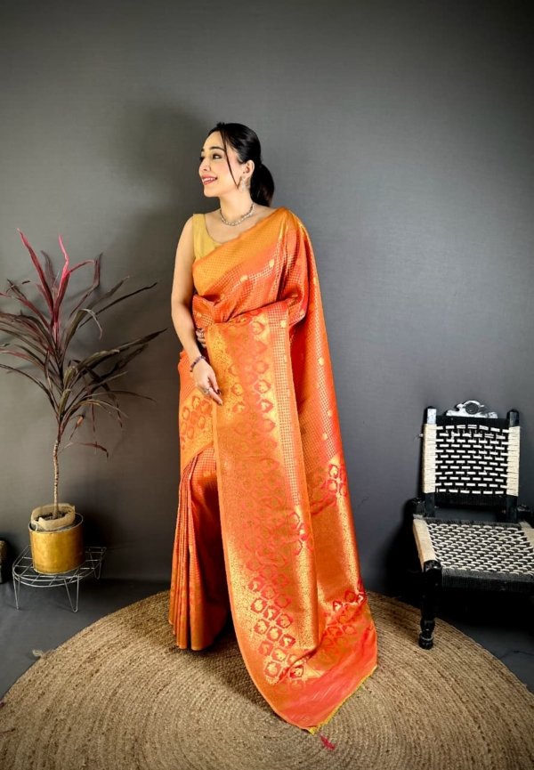 Ioniq South Pattu Banarasi Silk Saree