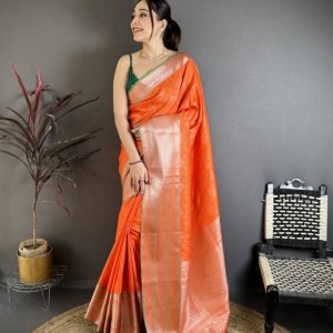 Banarasi Jacquard Silk Saree