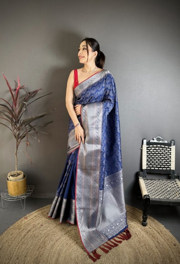 Banarasi Jacquard Silk Saree