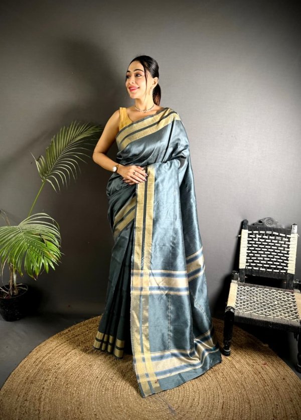 Royal Raw Silk Weaving Saree