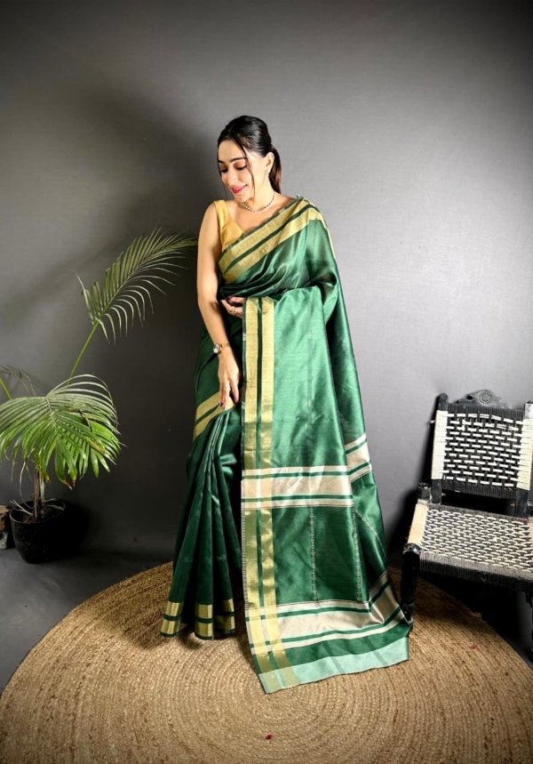 Royal Raw Silk Weaving Saree