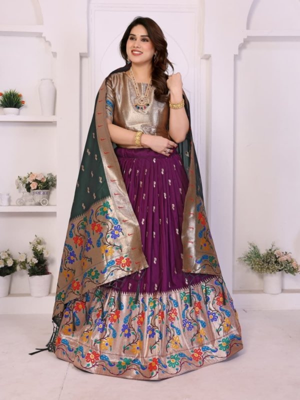 Premium Royal Paithani Lehenga Collection