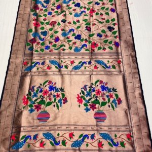 Meena Zari Paithani Silk Saree