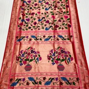 Meena Zari Paithani Silk Saree