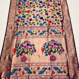 Meena Zari Paithani Silk Saree