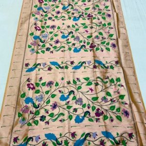 Meena Zari Paithani Silk Saree