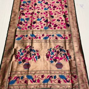 Meena Zari Paithani Silk Saree