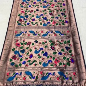 Meena Zari Paithani Silk Saree