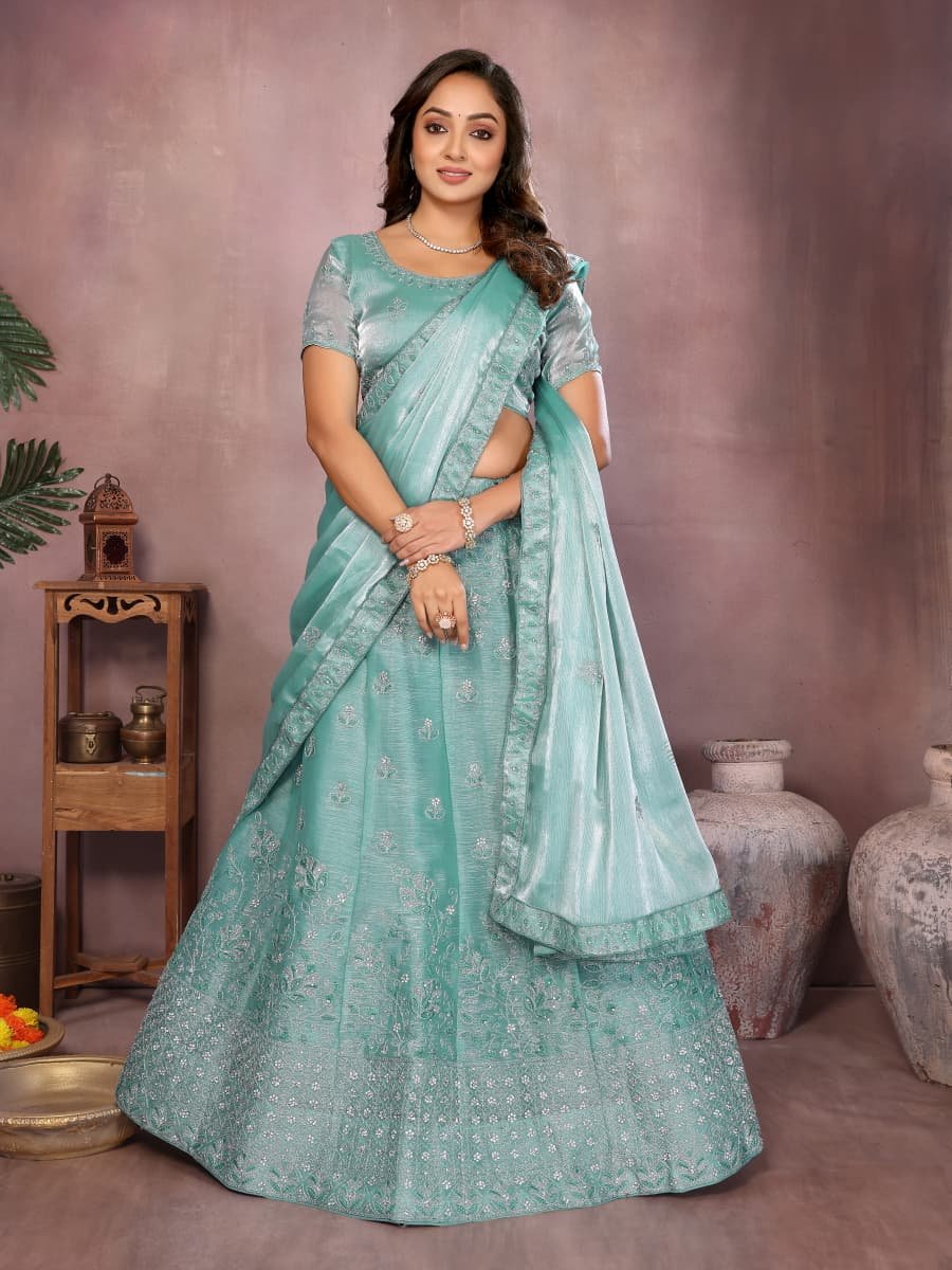 Premium Nazmeen Designer Lehenga Set - Image 1