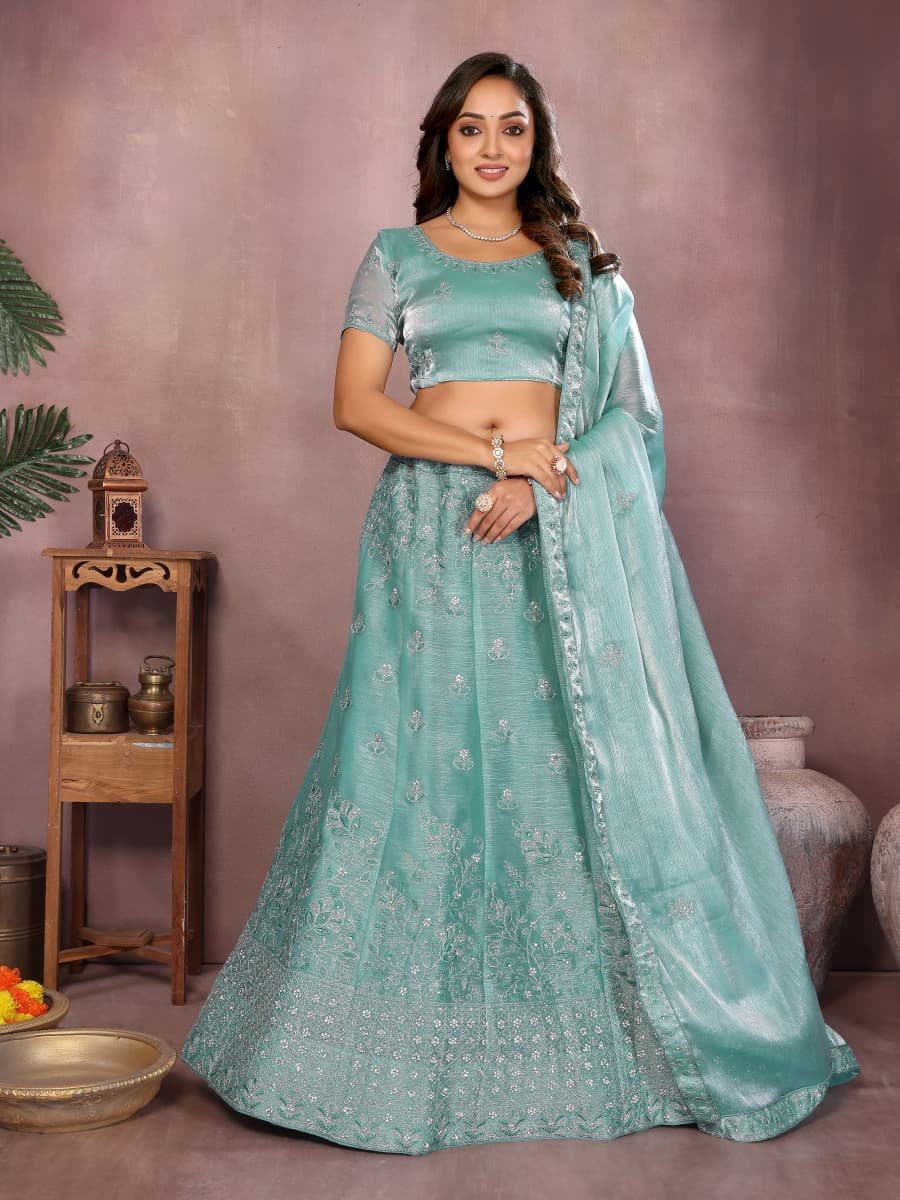 Premium Nazmeen Designer Lehenga Set - Image 4