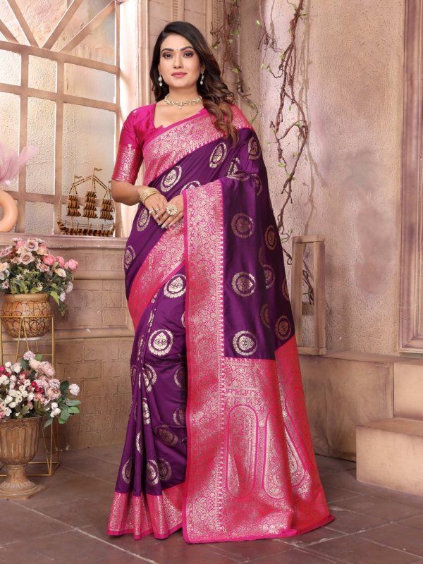 Kylaq Banarasi Zari Silk Saree