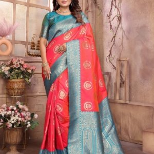 Kylaq Banarasi Zari Silk Saree - Image 6