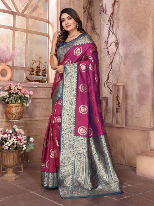 Kylaq Banarasi Zari Silk Saree