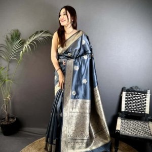Classic Banarasi Cotton Silk Saree