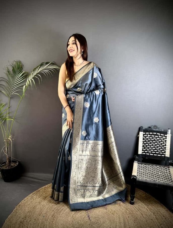 Classic Banarasi Cotton Silk Saree