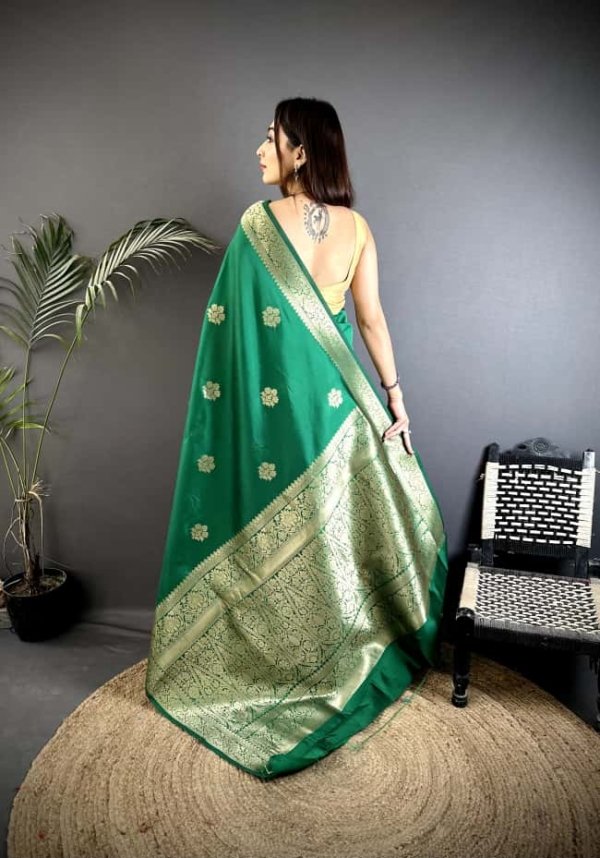 Classic Banarasi Cotton Silk Saree
