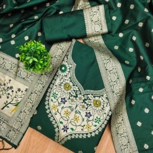 Premium Royal Paithani Dress Material Collection - Image 8