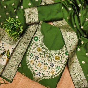 Premium Royal Paithani Dress Material Collection - Image 10