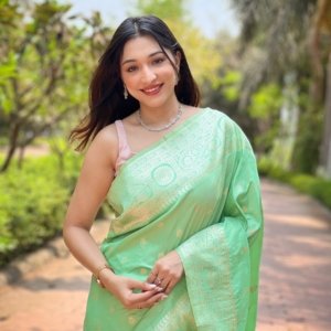 Zari Banarasi Silk Saree - Image 2