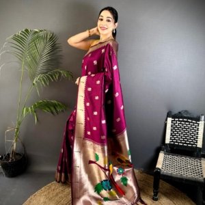Royal Jalar Kanchipuram Silk Saree