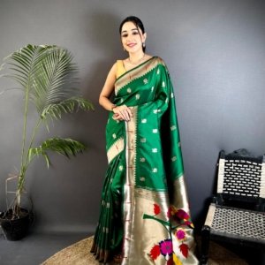 Royal Jalar Kanchipuram Silk Saree - Image 5