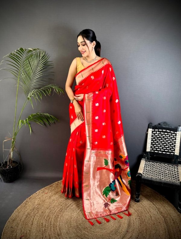 Royal Jalar Kanchipuram Silk Saree