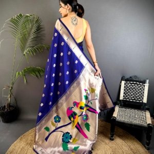 Royal Jalar Kanchipuram Silk Saree - Image 3