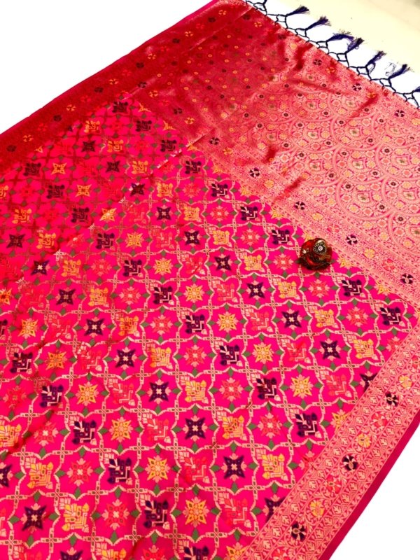 Royal Meena Banarasi Patola Saree