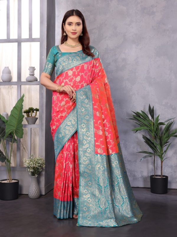 Zari Banarasi Silk Saree