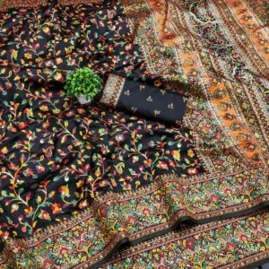 Meena Pashmina Silk Saree - Image 2