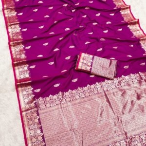 Royal Pure Banarasi Silk Saree - Image 4