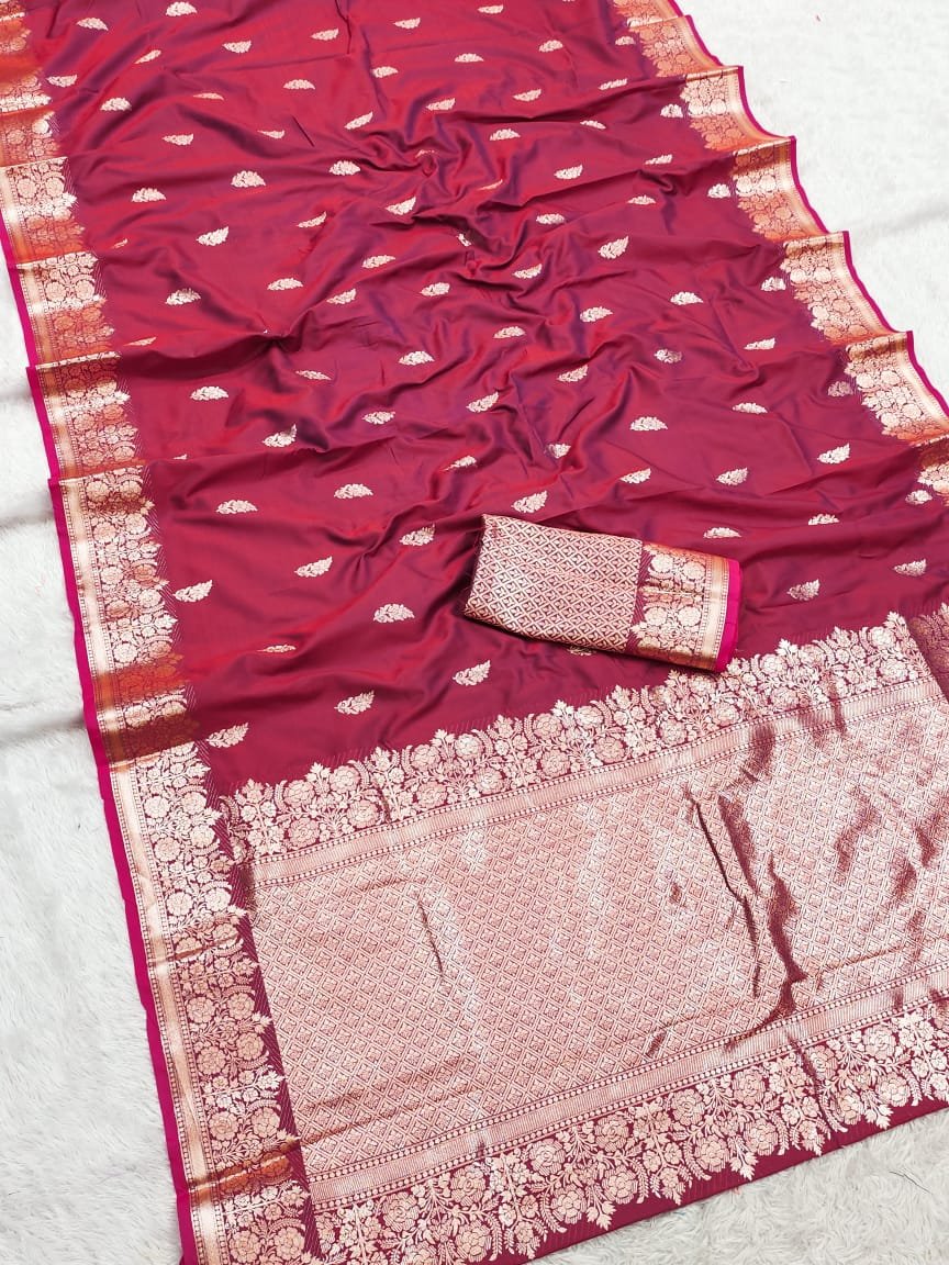 Royal Pure Banarasi Silk Saree - Image 2