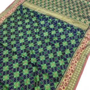 Meena Zari Patola Banarasi Silk Saree - Image 2